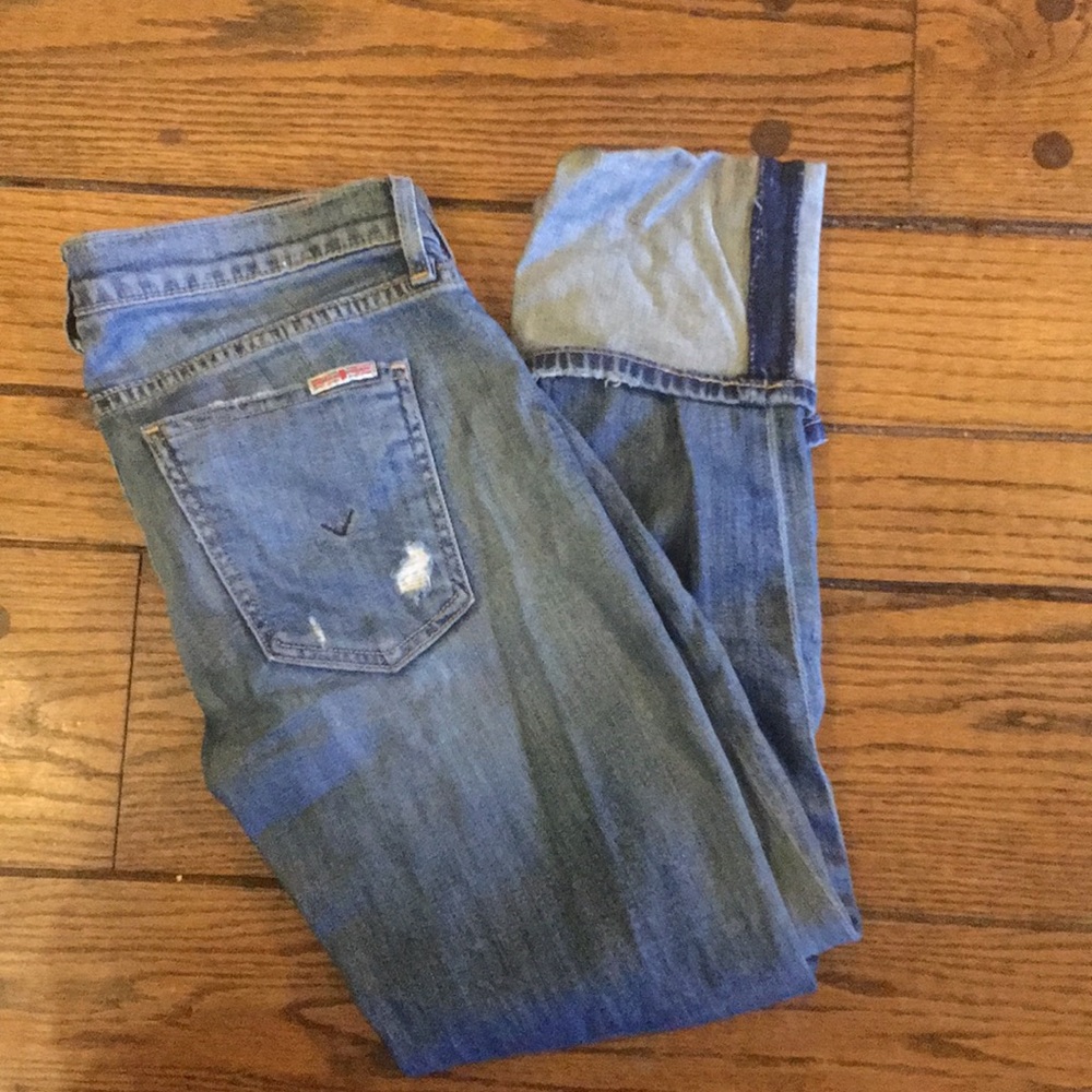 Hudson Muse Crop Skinny with 5 inch cuff - Picture 2 of 8
